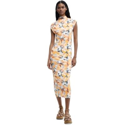 Desigual ABITO LUNGO DONNA ARANCIO Desigual ABITO LUNGO DONNA ARANCIO