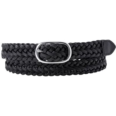 Levi's Charlie Braid Belt bälte, vanligt svart, 100 dam, Vanlig svart, 100 Levi's Charlie Braid Belt bälte, vanligt svart, 100 dam, Vanlig svart, 100
