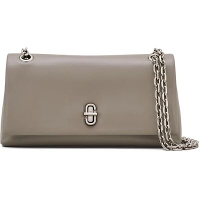 Marc Jacobs The Dual Chain plånbok för kvinnor, en storlek, Cement, Taglia unica Marc Jacobs The Dual Chain plånbok för kvinnor, en storlek, Cement, Taglia unica