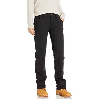 Dickies Dam snickarbyxor med elastisk dubbel del, Svart sköljd, 38 Dickies Dam snickarbyxor med elastisk dubbel del, Svart sköljd, 38