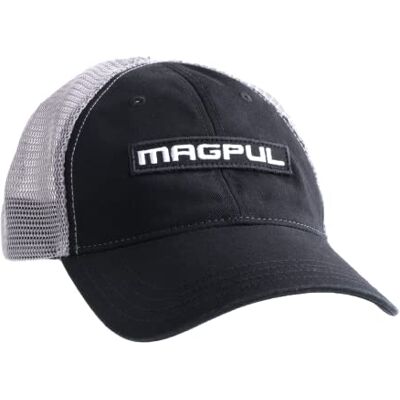 Magpul truckerkeps snapback basebollkeps, en storlek passar, Ordmark plagg tvättat svart/kol, one size Magpul truckerkeps snapback basebollkeps, en storlek passar, Ordmark plagg tvättat svart/kol, one size