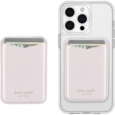 kate spade new york magnetisk plånbok/korthållare – kompatibel med MagSafe-plånbok – blekt hundträ kate spade new york magnetisk plånbok/korthållare – kompatibel med MagSafe-plånbok – blekt hundträ