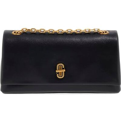 Marc Jacobs The Dual Chain plånbok för kvinnor, en storlek, Svart, Taglia Unica Marc Jacobs The Dual Chain plånbok för kvinnor, en storlek, Svart, Taglia Unica