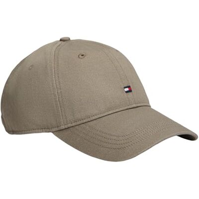Tommy Hilfiger herr Th flagga mjuk 6 panel keps AM0AM14099 keps, brun, en storlek Tommy Hilfiger herr Th flagga mjuk 6 panel keps AM0AM14099 keps, brun, en storlek
