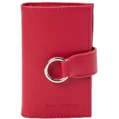 MAC ALYSTER Porte Cartes – 12 CC Rouge One Size Womens, röd, Einheitsgröße, Avslappnad MAC ALYSTER Porte Cartes – 12 CC Rouge One Size Womens, röd, Einheitsgröße, Avslappnad