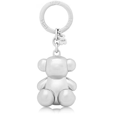 TOUS Metall Bold Bear nyckelring 395910426 metall, Silver, Talla única, Modern TOUS Metall Bold Bear nyckelring 395910426 metall, Silver, Talla única, Modern