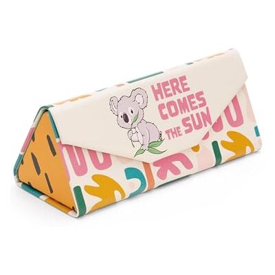 NICI Glasögonfodral Koala hopfällbart PU Hard Case 16x6,5x6,5cm färgglad Fodral Glasögon, Hårt skal, Praktisk glasögonväska för barn och vuxna NICI Glasögonfodral Koala hopfällbart PU Hard Case 16x6,5x6,5cm färgglad Fodral Glasögon, Hårt skal, Praktisk glasögonväska för barn och vuxna