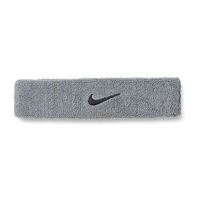 NIKE Unisex Swoosh Classic Pannband, Cool Grey/Black, One Size NIKE Unisex Swoosh Classic Pannband, Cool Grey/Black, One Size