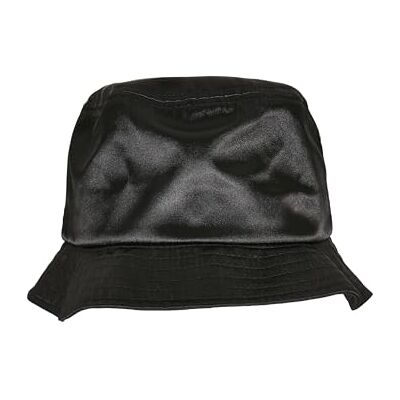 Urban Classics Unisex satin hinkhatt hatt, svart, En Storlek Urban Classics Unisex satin hinkhatt hatt, svart, En Storlek