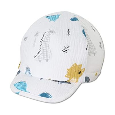 Sterntaler Unisex, barn, skärmmössa, dinosaurie, barnmössa, ecru, 51 Sterntaler Unisex, barn, skärmmössa, dinosaurie, barnmössa, ecru, 51