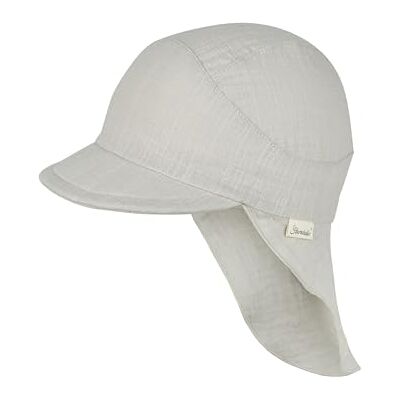Sterntaler Schirmmütze Nackens. Einfarbig Solhatt, Ljusgrå, 51 Unisex Barn Sterntaler Schirmmütze Nackens. Einfarbig Solhatt, Ljusgrå, 51 Unisex Barn