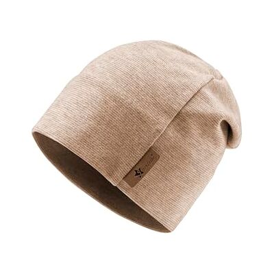Sterntaler Beanie med ribbmönster – baby och barnmössa av blandade tyger, rost, 45 Sterntaler Beanie med ribbmönster – baby och barnmössa av blandade tyger, rost, 45