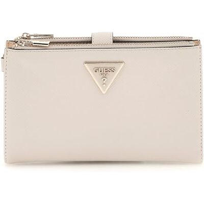 GUESS Laurel SLG DBL Zip Organizer Wallet, Ben GUESS Laurel SLG DBL Zip Organizer Wallet, Ben