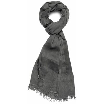 Replay Scarf för män, Svart (Washed Black 299), one size Replay Scarf för män, Svart (Washed Black 299), one size