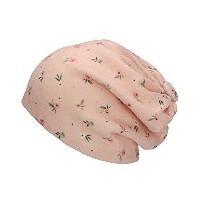 Sterntaler Slouch-beanie blommig mössa, rosa, 41 Sterntaler Slouch-beanie blommig mössa, rosa, 41