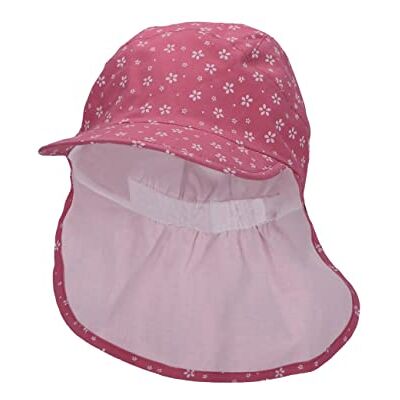 Sterntaler Unisex barn skärmmössa nacke. Blommor barnmössa, rosa, normal, ROSA Sterntaler Unisex barn skärmmössa nacke. Blommor barnmössa, rosa, normal, ROSA