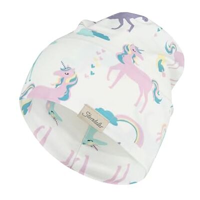 Sterntaler Beanie Einhorn Mössa, Vit, 53 Unisex Barn Sterntaler Beanie Einhorn Mössa, Vit, 53 Unisex Barn