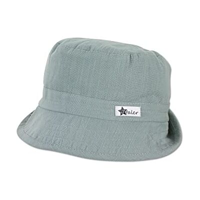 Sterntaler Unisex, barn, fiskarhatt, linnekaraktär, barnmössa, grön, normal, Grön Sterntaler Unisex, barn, fiskarhatt, linnekaraktär, barnmössa, grön, normal, Grön