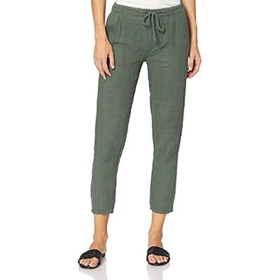 Bonamaison Kvinnors TRLSC101464 vardagsbyxor, lätt khaki, S Bonamaison Kvinnors TRLSC101464 vardagsbyxor, lätt khaki, S