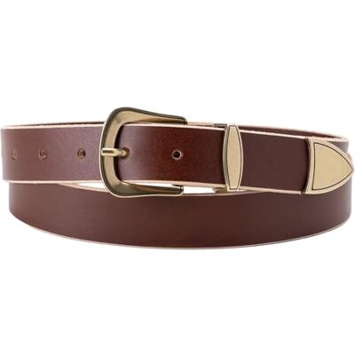 Levi's Herr Western Belt Herr, kastanj, 115 Levi's Herr Western Belt Herr, kastanj, 115