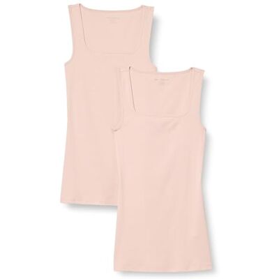 Amazon Essentials kvinnors Slim Fit fyrkantig halsduk, paket med 2, ljusbeige, Large Amazon Essentials kvinnors Slim Fit fyrkantig halsduk, paket med 2, ljusbeige, Large