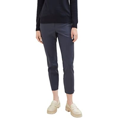 TOM TAILOR dam Mia Slim Fit byxor, 10668-sky Captain Blue, 38W x 28L TOM TAILOR dam Mia Slim Fit byxor, 10668-sky Captain Blue, 38W x 28L