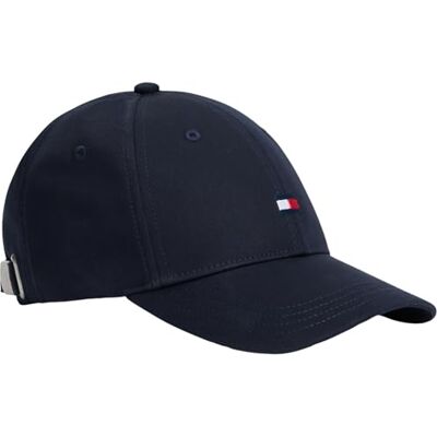 Tommy Hilfiger unisex barn liten flagga keps KA0KA00025 huvudbonad, blå (rymdblå), L-XL Tommy Hilfiger unisex barn liten flagga keps KA0KA00025 huvudbonad, blå (rymdblå), L-XL