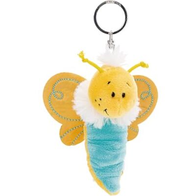 NICI Nyckelring, Flibbies fjäril 10 cm, gul, troget plyschsällskap för ryggsäck eller väska, Nyckelring, för stora och små 62884 NICI Nyckelring, Flibbies fjäril 10 cm, gul, troget plyschsällskap för ryggsäck eller väska, Nyckelring, för stora och små 62884