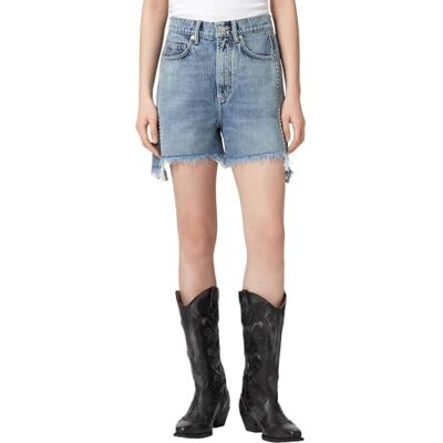 AllSaints Frankie Stud Short, Vintage indigo, 26W AllSaints Frankie Stud Short, Vintage indigo, 26W