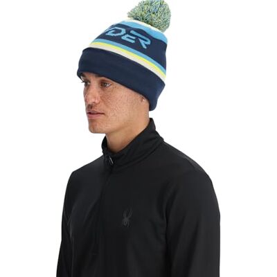 Spyder ICEBOX HAT, herr, äkta marinblå, en storlek Spyder ICEBOX HAT, herr, äkta marinblå, en storlek
