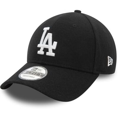 New Era Melton ull 9FORTY LOSDOD BLKWHI, LOS ANGELES DODGERS, one size New Era Melton ull 9FORTY LOSDOD BLKWHI, LOS ANGELES DODGERS, one size