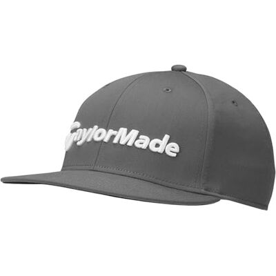 TaylorMade Golf herr flatbill snapback-hatt, grå, en storlek, Grå, en storlek TaylorMade Golf herr flatbill snapback-hatt, grå, en storlek, Grå, en storlek