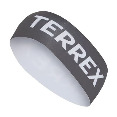 adidas Uniseks TERREX CLIMACOOL HEADBAND, grey six/white, XL adidas Uniseks TERREX CLIMACOOL HEADBAND, grey six/white, XL
