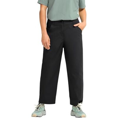 Jack Wolfskin MAHANI 7/8 byxor W, svart, 46 Jack Wolfskin MAHANI 7/8 byxor W, svart, 46