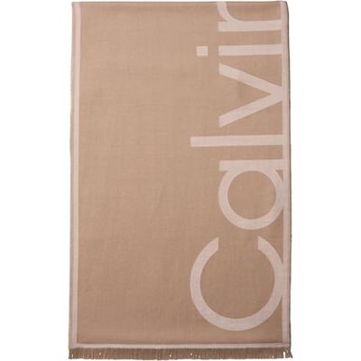 Calvin kvinnors övergripande logotyp LW JACQUARD STOLE LV04F8066G halsdukar, brun (ökenbrun/pärlemor moln), en storlek, BRUN (Öken brungrå/älskvärda moln), en storlek Calvin kvinnors övergripande logotyp LW JACQUARD STOLE LV04F8066G halsdukar, brun (ökenbrun/pärlemor moln), en storlek, BRUN (Öken brungrå/älskvärda moln), en storlek