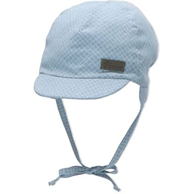 Sterntaler pojkar Schirmmütze Zum Binden Raute solhatt, Hellblau, 6.5 Sterntaler pojkar Schirmmütze Zum Binden Raute solhatt, Hellblau, 6.5