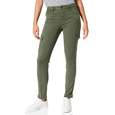 camel active Womenswear Byxor för kvinnor, Mörkgrön, 30W x 32L camel active Womenswear Byxor för kvinnor, Mörkgrön, 30W x 32L