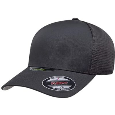 Flexfit Melange Unipanel truckerkeps, Tr kol, L-XL Flexfit Melange Unipanel truckerkeps, Tr kol, L-XL