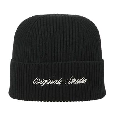 JACK & JONES Jacnorrebro vanlig mössa, svart, one size JACK & JONES Jacnorrebro vanlig mössa, svart, one size