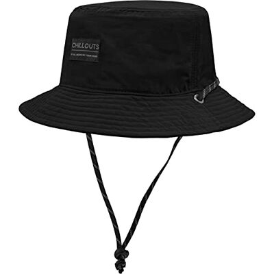 CHILLOUTS Unisex Pasay Hat Bucket Hat, svart, L/XL CHILLOUTS Unisex Pasay Hat Bucket Hat, svart, L/XL