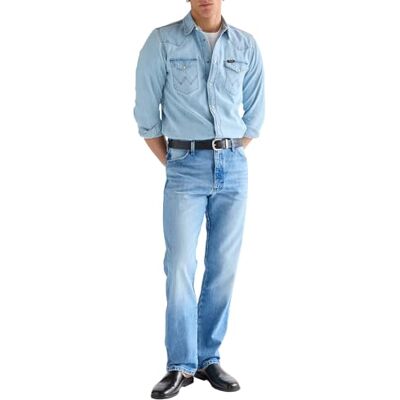 Wrangler Easy Belt bälte, svart, 105 cm herr Wrangler Easy Belt bälte, svart, 105 cm herr