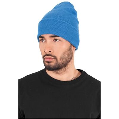 Flexfit mössa tung lång beanie, CL blue, one size Flexfit mössa tung lång beanie, CL blue, one size