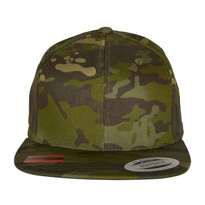 Flexfit Unisex Classic Snapback Multicam baseballkeps, tropisk, en storlek Flexfit Unisex Classic Snapback Multicam baseballkeps, tropisk, en storlek