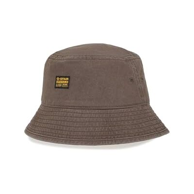 G-STAR Original Bucket Hat, Brun (vintage dust wren gd D26265-E11-H611), L G-STAR Original Bucket Hat, Brun (vintage dust wren gd D26265-E11-H611), L