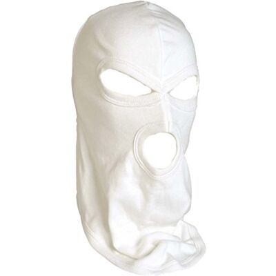 Mil-Tec Unisex balaclava balaclava, Vit, one size Mil-Tec Unisex balaclava balaclava, Vit, one size