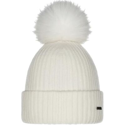Barts skägg stickad mössa vinter tofs mössa kenzie, kräm, one size Barts skägg stickad mössa vinter tofs mössa kenzie, kräm, one size
