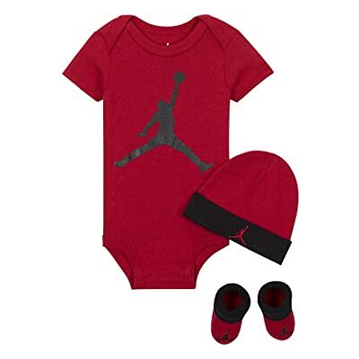 Jordan 3-delat set - Röd - För pojkar - 6 månader - Kläder Jordan 3-delat set - Röd - För pojkar - 6 månader - Kläder