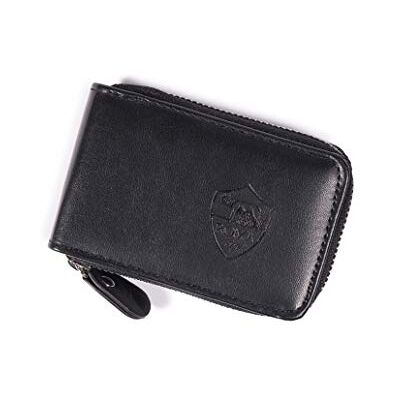 AS Roma Logo Tono Pu, Kreditkortshållare Unisex Vuxen, Svart, En Storlek AS Roma Logo Tono Pu, Kreditkortshållare Unisex Vuxen, Svart, En Storlek