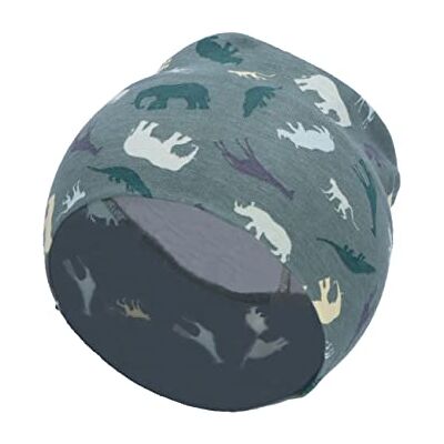 Sterntaler Unisex barn slouch-beanie, safaridjur, barnmössa, mörkgrön, normal, Mörkgrön Sterntaler Unisex barn slouch-beanie, safaridjur, barnmössa, mörkgrön, normal, Mörkgrön