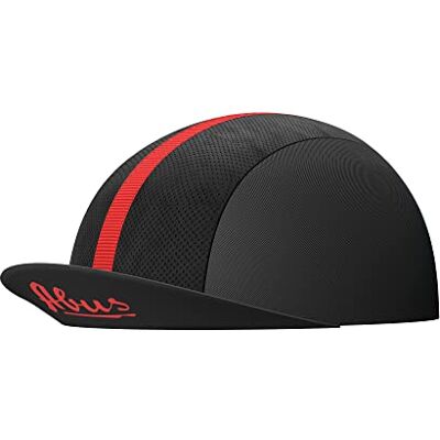 ABUS Race Cap – snygg cykelkeps med sweatband – skydd mot sol, insekter och svett – passar under vägcykelhjälmen – för kvinnor och män ABUS Race Cap – snygg cykelkeps med sweatband – skydd mot sol, insekter och svett – passar under vägcykelhjälmen – för kvinnor och män